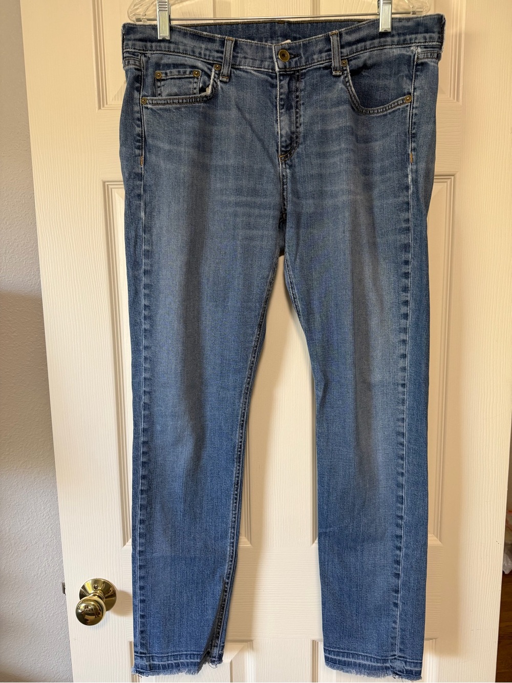 rag & bone Skinny Jeans in Classic Blue
